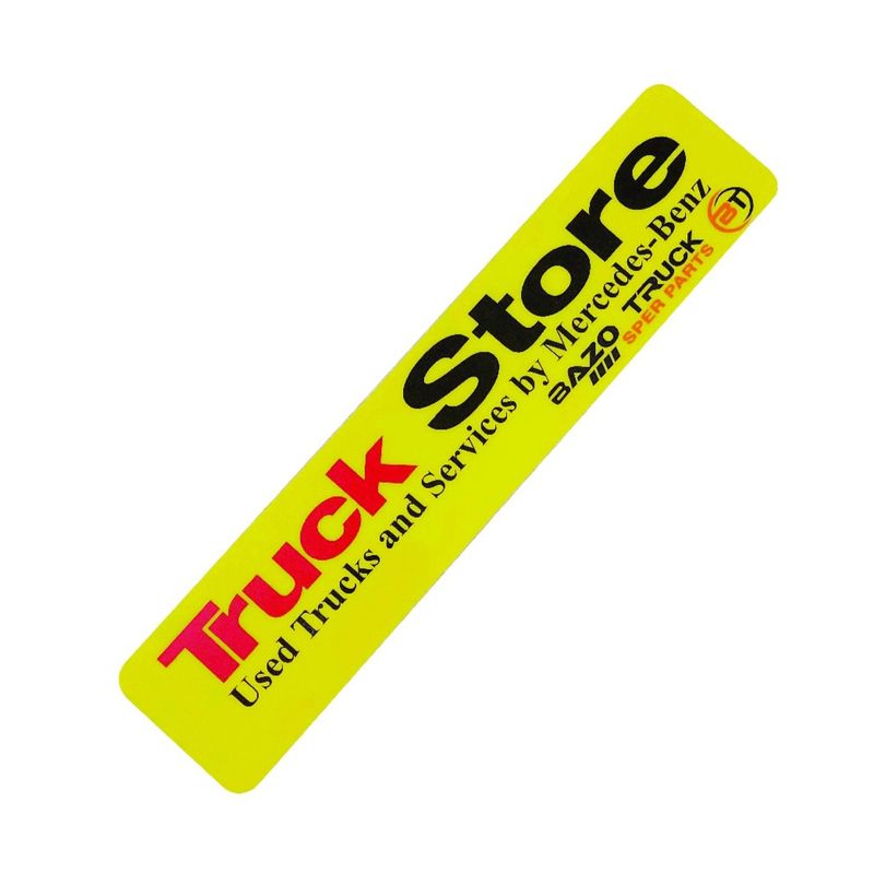 پلاک تزئینی طرح پلکسی برجسته مدل truck store y